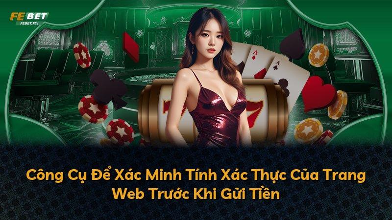 Công Cụ Để Xác Minh Tính Xác Thực Của Trang Web Trước Khi Gửi Tiền