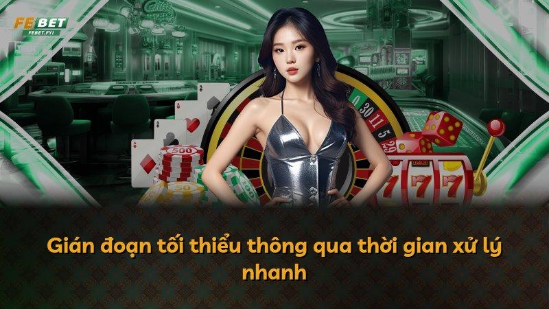 Gián đoạn tối thiểu thông qua thời gian xử lý nhanh