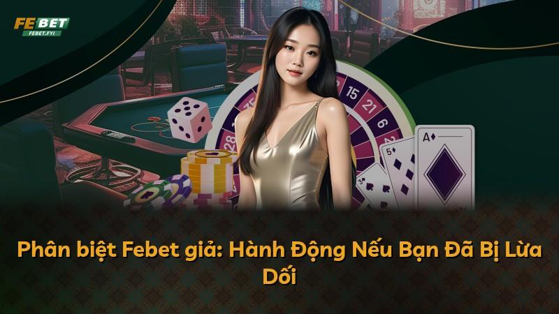 Phân biệt Febet giả: Hành Động Nếu Bạn Đã Bị Lừa Dối