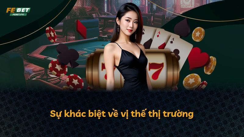 Sự khác biệt về vị thế thị trường